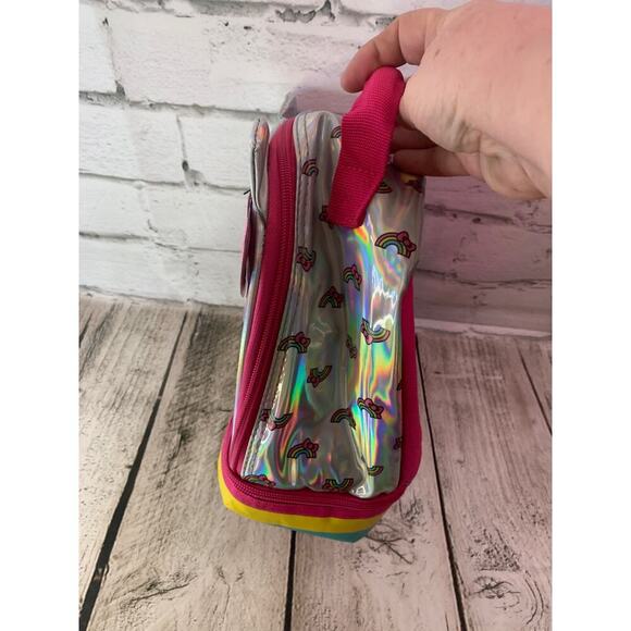 HELLO KITTY Girl’s Rainbow Connection Dual Compartment Lunch Bag - Picture 4 of 8